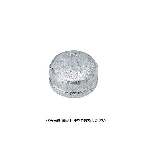 シーケー金属 CK e白継手 キャップ (Ca) 125 CKシロCa125 1セット(3個)（直送品）