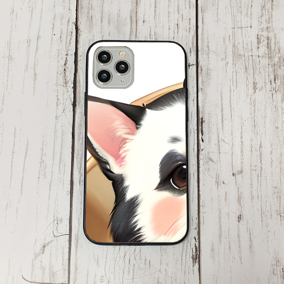 iphoneケース1-3-21 iphone 強化ガラス 犬・いぬ・ワンちゃん 箱13 かわいい アイフォン iface