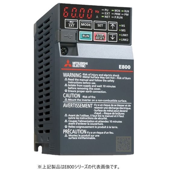 三菱電機 FRーE820ー0.4Kー1 FR-E820-0.4K-1 1台（直送品）