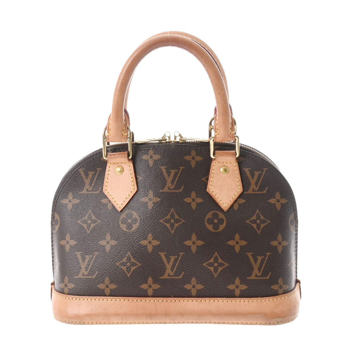 【コストコ お買い得】LOUIS VUITTON ルイヴィトン モノグラム アルマBB ブラウン M53152 レディース モノグラムキャンバス ハンドバッグ Bランク 中古 _画像1