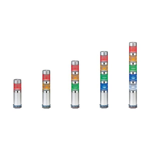 パトライト スーパースリムLED超スリム積層 MES-402A-RYCB 1個 388-6019（直送品）