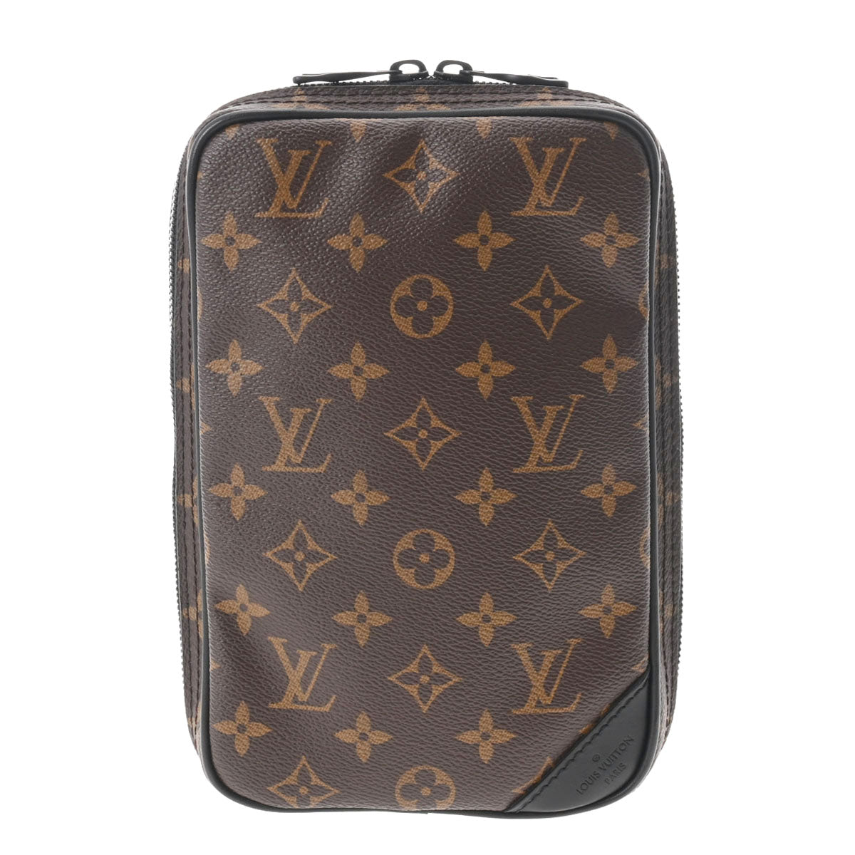 LOUIS VUITTON ルイヴィトン モノグラム ソーラーレイ ユーティリティサイドバッグ ブラウン M44428 メンズ モノグラムキャンバス ボディバッグ Aランク 中古 