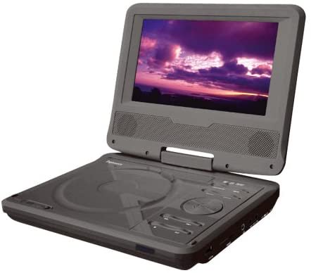 ZOX ゾックス 7インチ液晶 ワンセグ内蔵 ポータブルDVDプレーヤー DS-PP70NC306GM グレーメタリック【中古品】