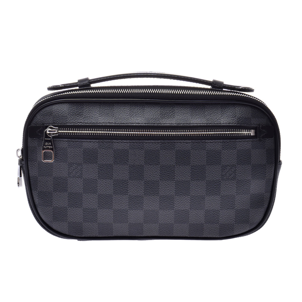 LOUIS VUITTON ルイヴィトン ダミエ グラフィット アンブレール 3WAYボディバッグ 黒/グレー N41289 メンズ ダミエグラフィットキャンバス Aランク 中古 