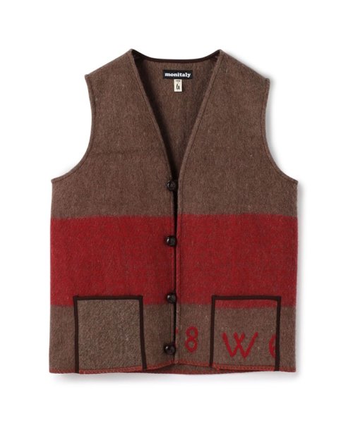 MONITALY Native Vest ウール ベスト