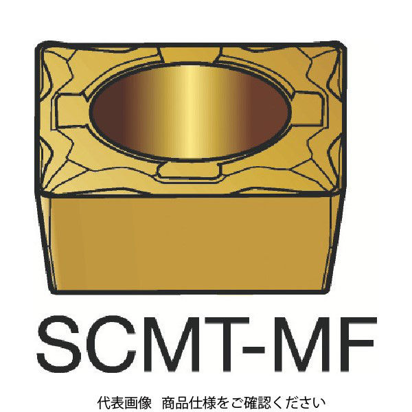 サンドビック コロターン107 旋削用ポジ・チップ SCMT 09 T3 04-MF 1115 358-7533（直送品）