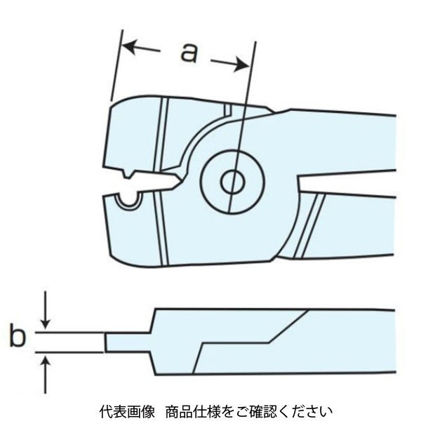 室本鉄工 圧着刃 裸端子用