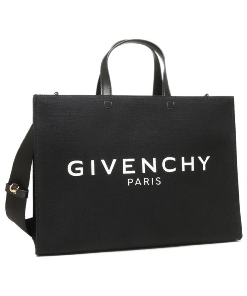 ジバンシィ トートバッグ ショルダーバッグ キャンバス G ミディアム Mサイズ ブラック レディース ジバンシー GIVENCHY BB50N2B1F1 00