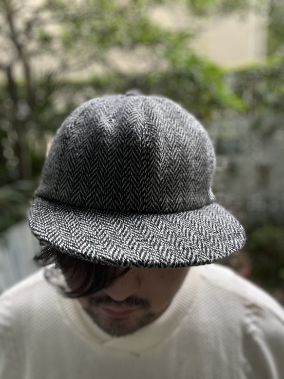 fear&desire wool herringbone curtain cap F