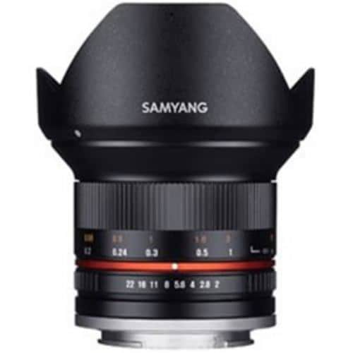 SAMYANG 交換レンズ 12mm F2.0 NCS CS APS-C用【FUJIFILM Xマウント】(シルバー)