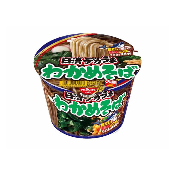 日清食品 日清デカうま わかめそば 106g FCU4774