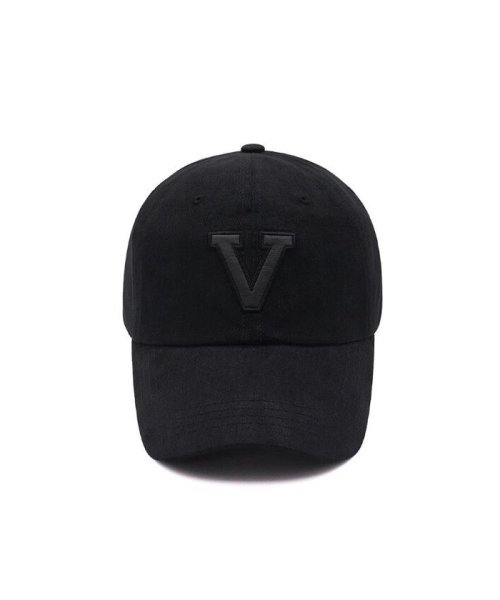 VERUTUM/ヴェルタム/Leather Applique Cap