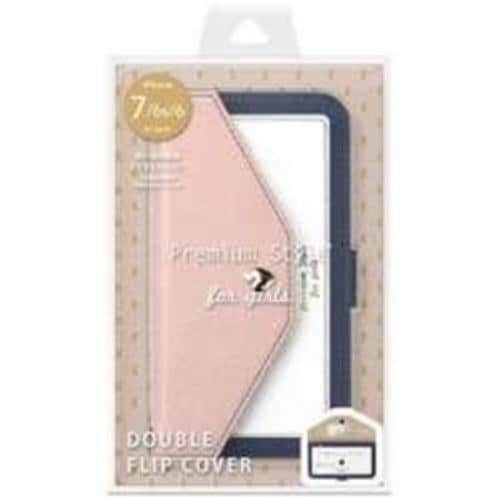 PGA PG-16MFP57BE iPhone 7 ／ 6s ／ 6用 フリップカバー スクエア型ポケット for girls ベージュ