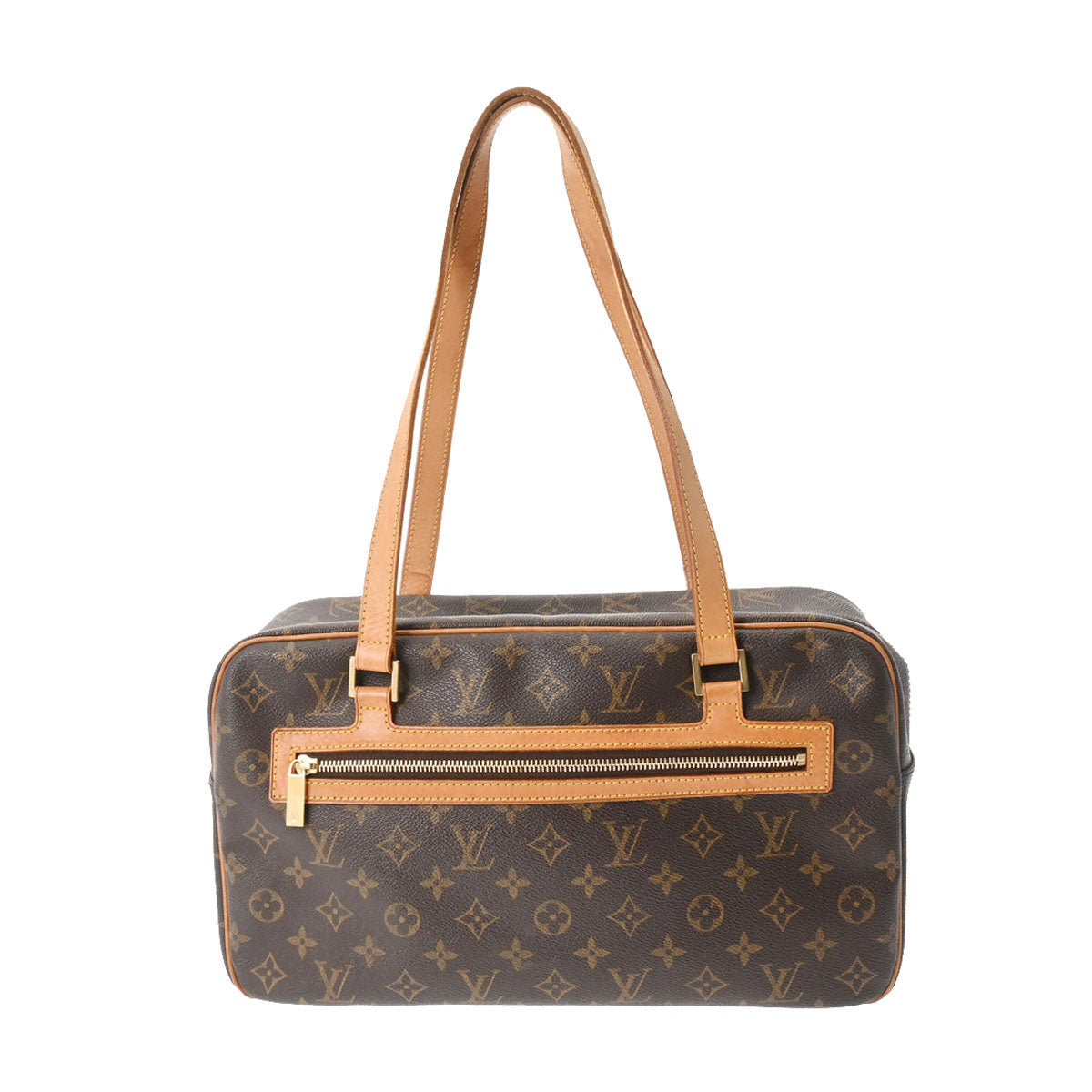 LOUIS VUITTON ルイヴィトン モノグラム シテ GM ブラウン M51181 ユニセックス モノグラムキャンバス ハンドバッグ Bランク 中古 