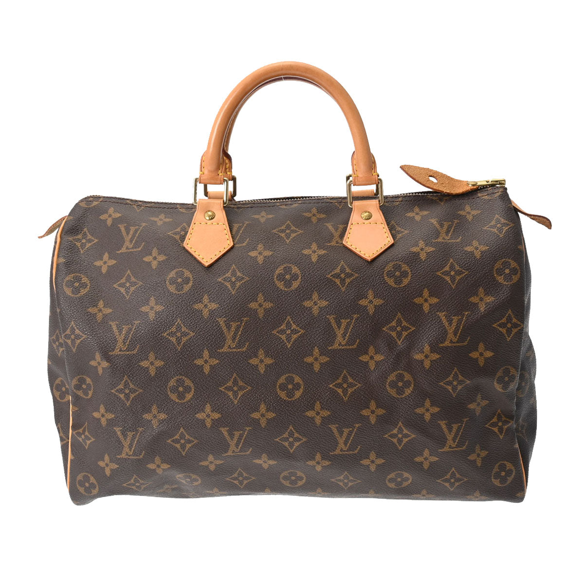 LOUIS VUITTON ルイヴィトン モノグラム スピーディ 35 ブラウン M41524 レディース モノグラムキャンバス ハンドバッグ ABランク 中古 