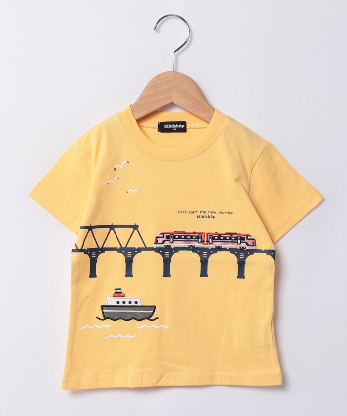 クレードスコープ/電車と鉄橋半袖Tシャツ