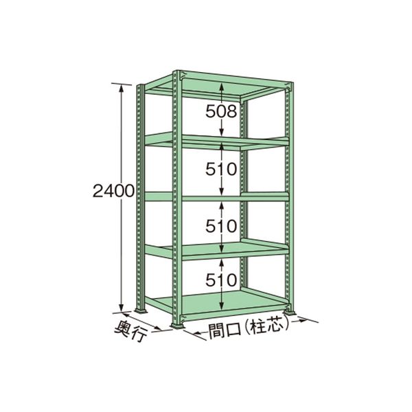 扶桑金属工業 中量ラック MM2415M