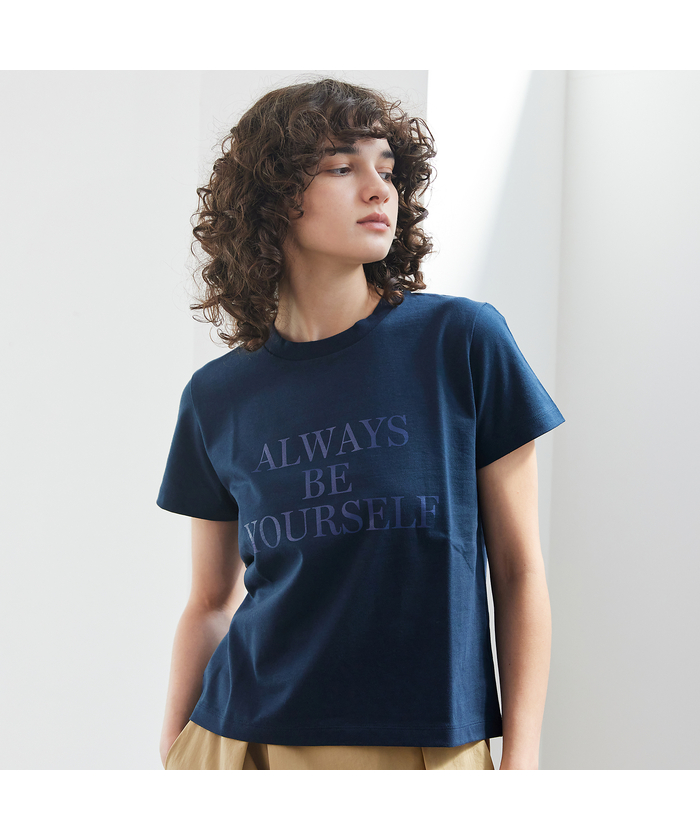 リズム/ロゴTシャツ（ALWAYS BE YOURSELF)