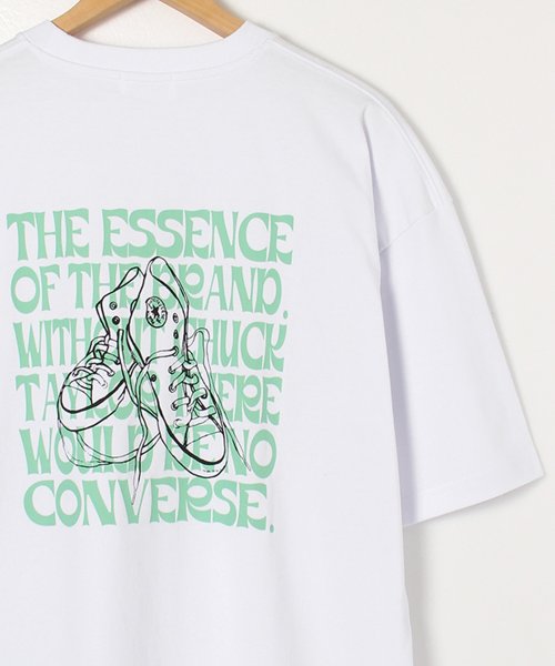 【CONVERSE/コンバース】グラフィックプリントオーバーサイズTシャツ(COOL MAX)