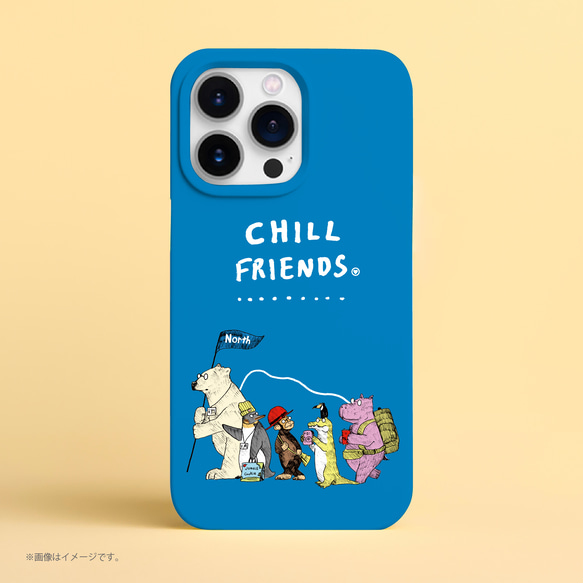 Originalスマホケース/「CHILL FRIENDS 北極への旅。」