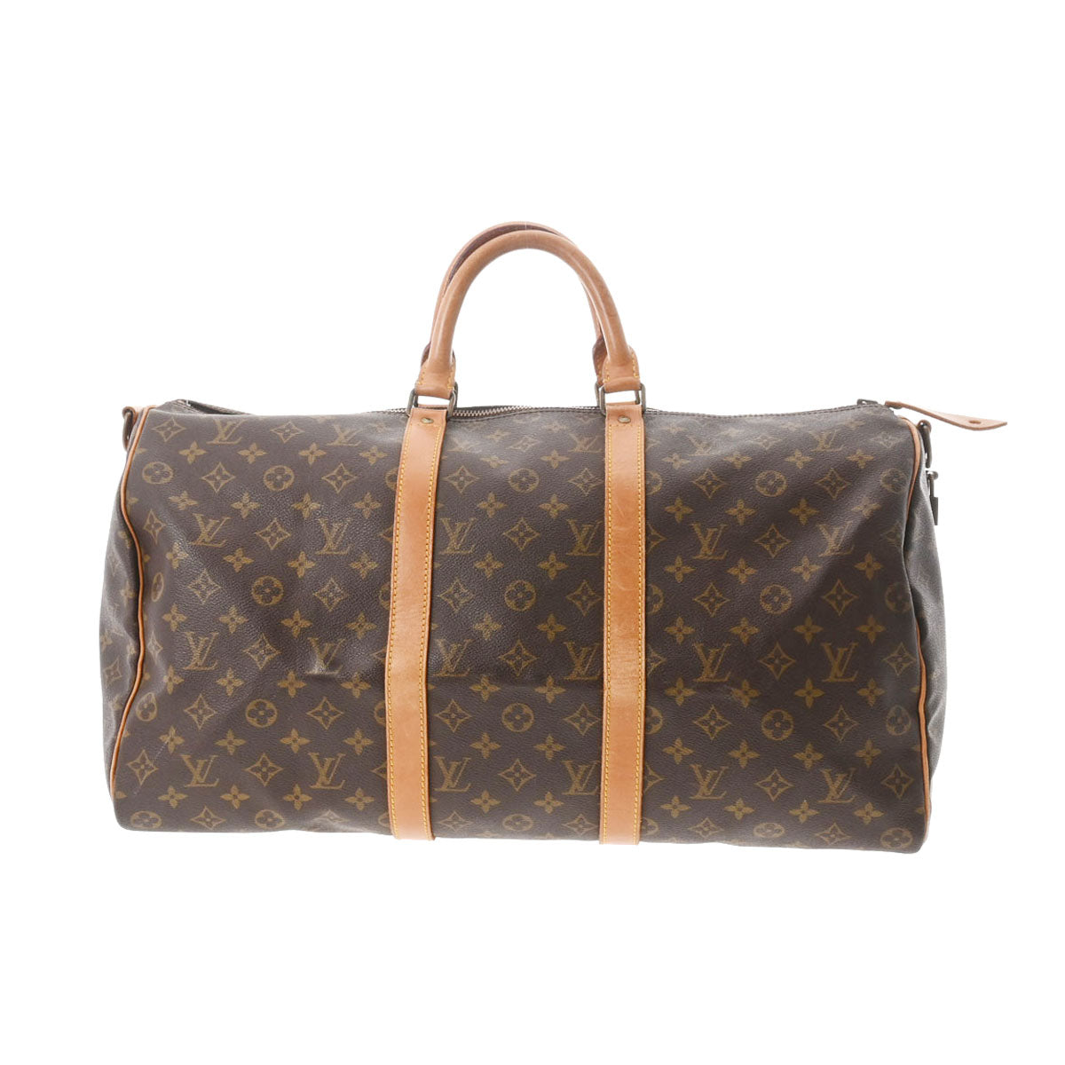 LOUIS VUITTON ルイヴィトン モノグラム キーポルバンドリエール50 ブラウン M41416 ユニセックス モノグラムキャンバス ボストンバッグ Bランク 中古 