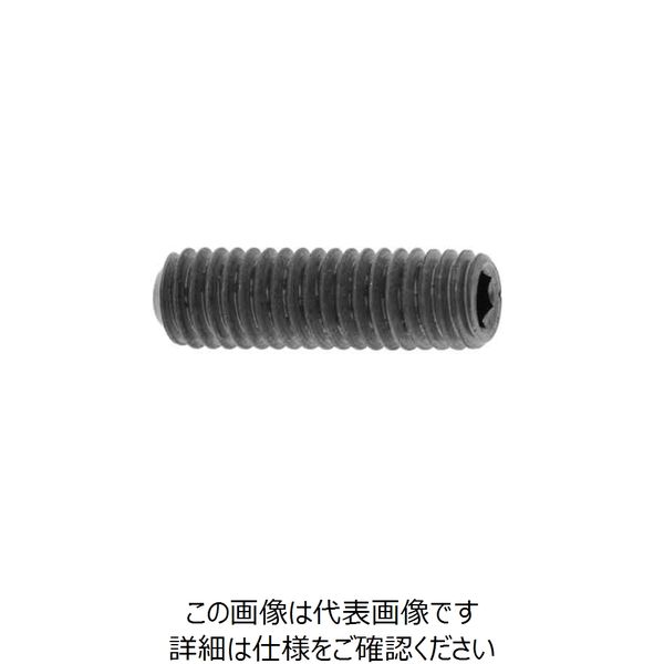 ファスニング J スズコバ 鋼 六角穴付き止めねじ（ホーローセット）（くぼみ先） 10