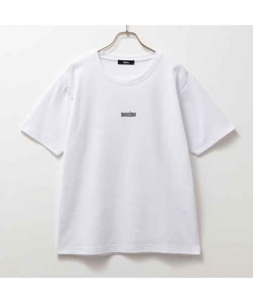 MOSSIMO モッシモ バックフォトプリント半袖Tシャツ 4273－0807