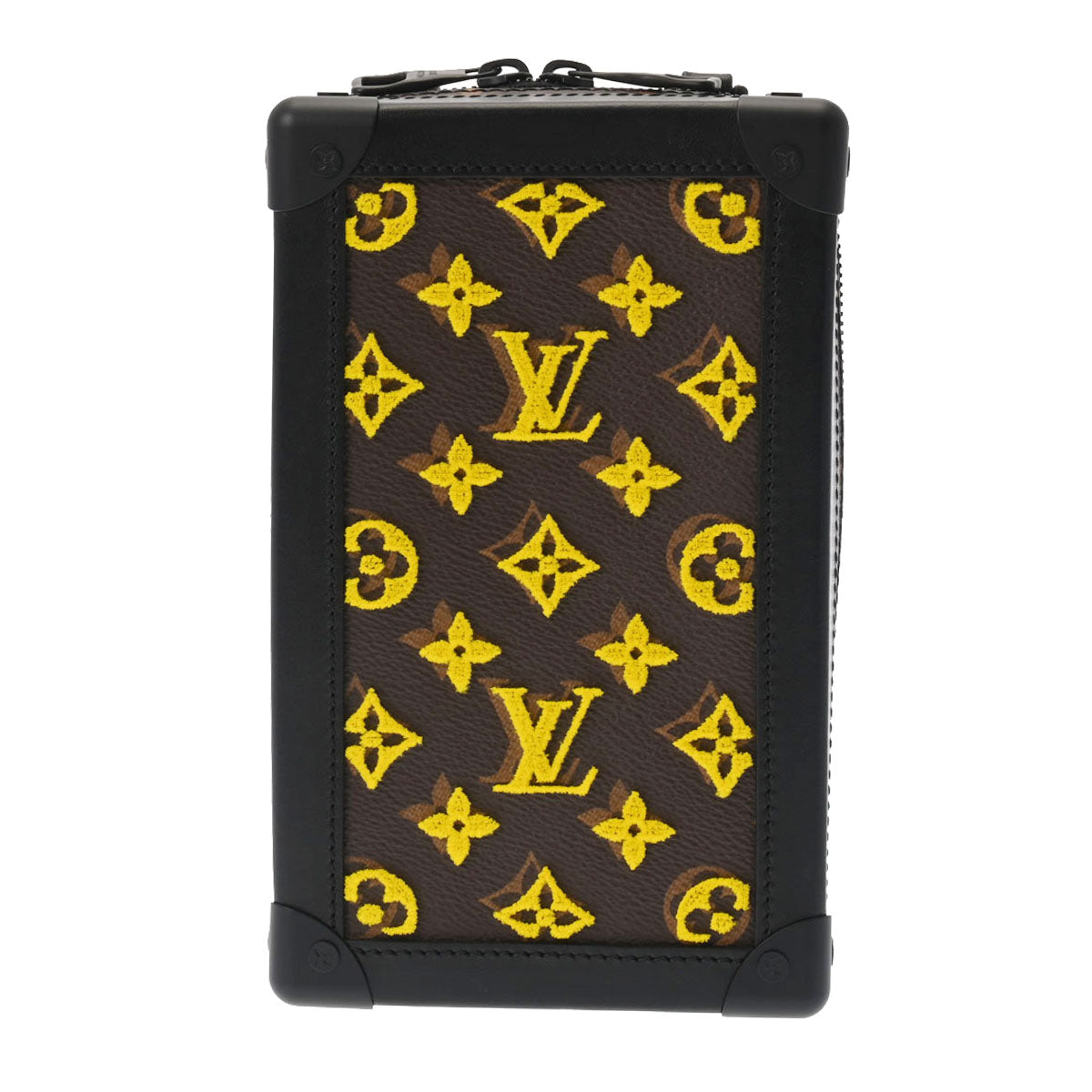 LOUIS VUITTON ルイヴィトン モノグラム タフタージュ ヴァーティカル ブラウン M45079 メンズ モノグラムタフタージュ ショルダーバッグ ABランク 中古 