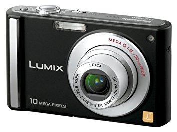 Panasonic デジタルカメラ LUMIX (ルミックス) ブラック DMC-FS20-K【!中古品!】