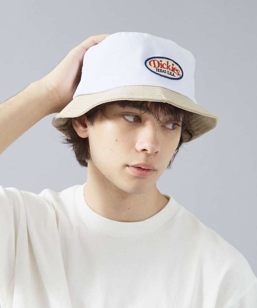 【DICKIES/ディッキーズ】WAPPEN BUCKET HAT / ワッペン