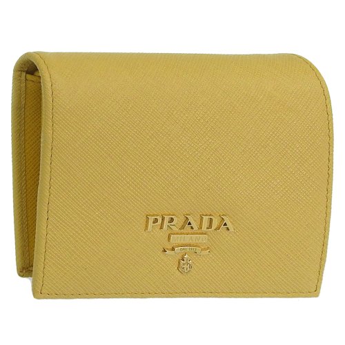 PRADA プラダ SAFFIANO MULTIC サフィアーノ レザー 二つ折り 財布