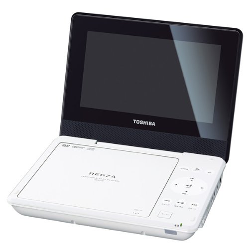 TOSHIBA 7V型REGZAポータブルDVDプレーヤー SD-P77SW【中古品】