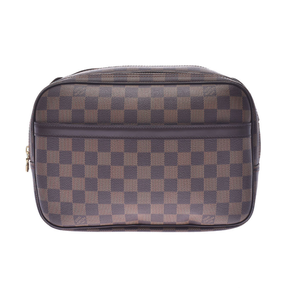 LOUIS VUITTON ルイヴィトン ダミエ リポーターPM SPオーダー ブラウン N45253 ユニセックス ショルダーバッグ Aランク 中古 