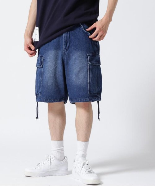 《WEB&DEPOT限定》M－65 FATIGUE DENIM SHORT PANTS / M－65 ファティーグ デニム ショートパンツ