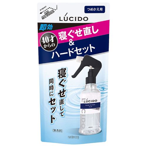 マンダム 寝グセ直し＆スタイリングウォーター 詰替 230mL ルシード