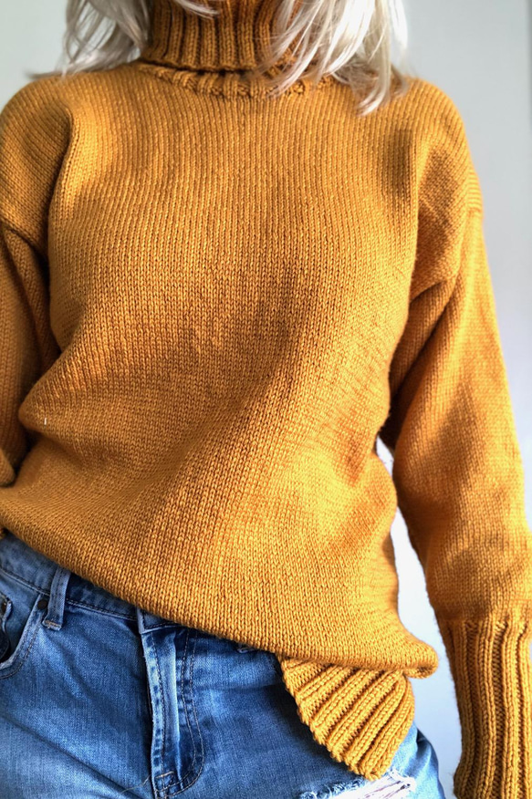 編み図(英語)　#129  8ply Jumper　（送料込）