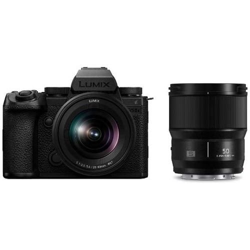 【推奨品】Panasonic DC-S5M2XW LUMIX S5IIX ミラーレス一眼カメラ ダブルレンズキット ブラック DCS5M2XW