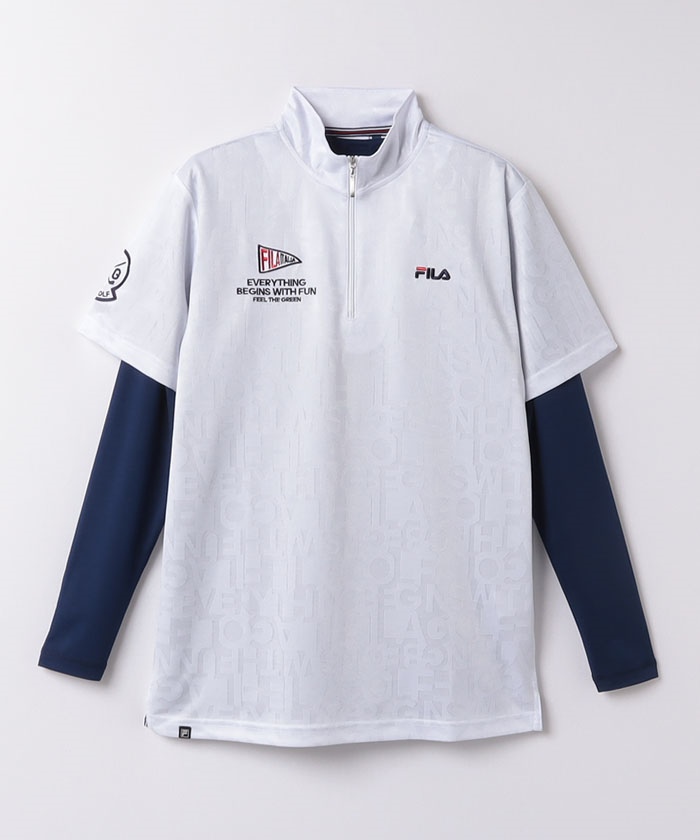 フィラゴルフ（メンズ）/FILA GOLF　半袖シャツ＋インナーシャツ