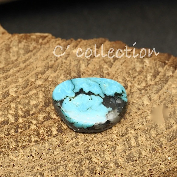 4,6ct Morenci Turquoise モレンシ ターコイズ MO-36 ルース 天然石 トルコ石 材料