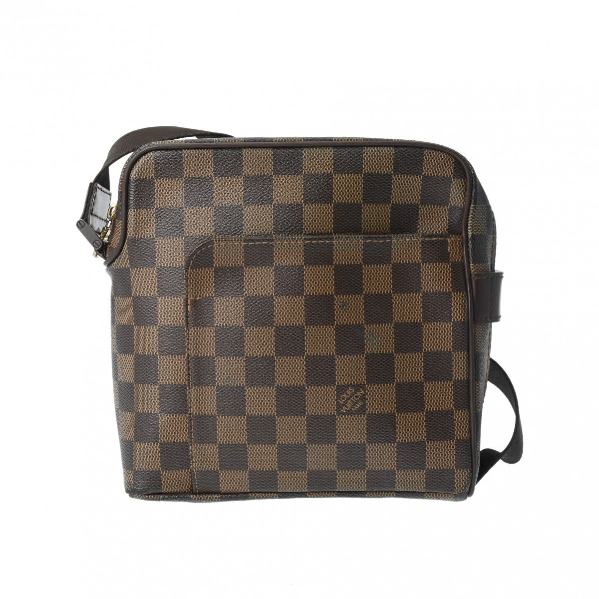 LOUIS VUITTON ルイヴィトン ダミエ オラフ PM ブラウン N41442 ユニセックス ダミエキャンバス ショルダーバッグ Bランク 中古 