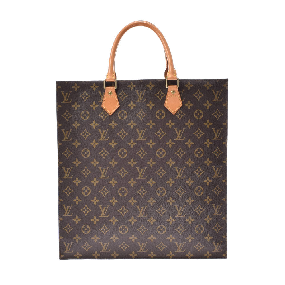 LOUIS VUITTON ルイヴィトン モノグラム サックプラ ブラウン M51140 レディース モノグラムキャンバス トートバッグ Bランク 中古 