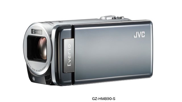 JVCケンウッド JVC 64GBハイビジョンメモリームービー シルバー GZ-HM890-S 【!中古品!】