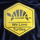 We Love Turtles マグネットステッカー