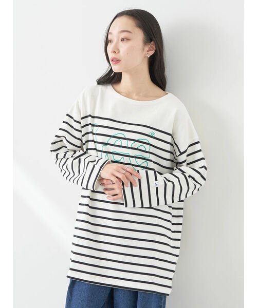 Lee×e.m.a.e BORDER L/S TEE