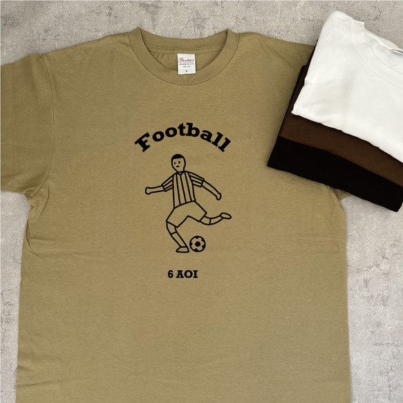 【名前可】部活Tシャツ サッカー