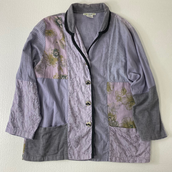 patchwork jacket (secondhand clothing)