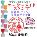 【持ってるはなこ】先生スタンプ★はんこ-浸透印-オーダーメイドスタンプ