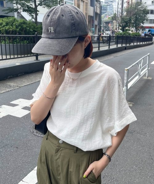 【WEB限定カラーあり】Tシャツブラウス