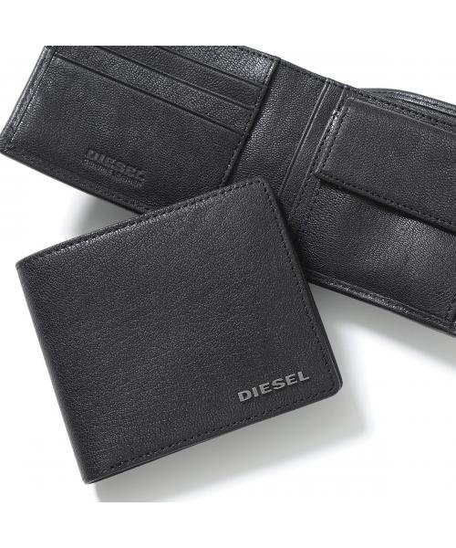 DIESEL 二つ折り財布 X03925 PR271 レザー 小銭入れあり