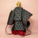 1/6ドール服★小直衣（黒紋章）　ナイン オビツメンズ 12インチ